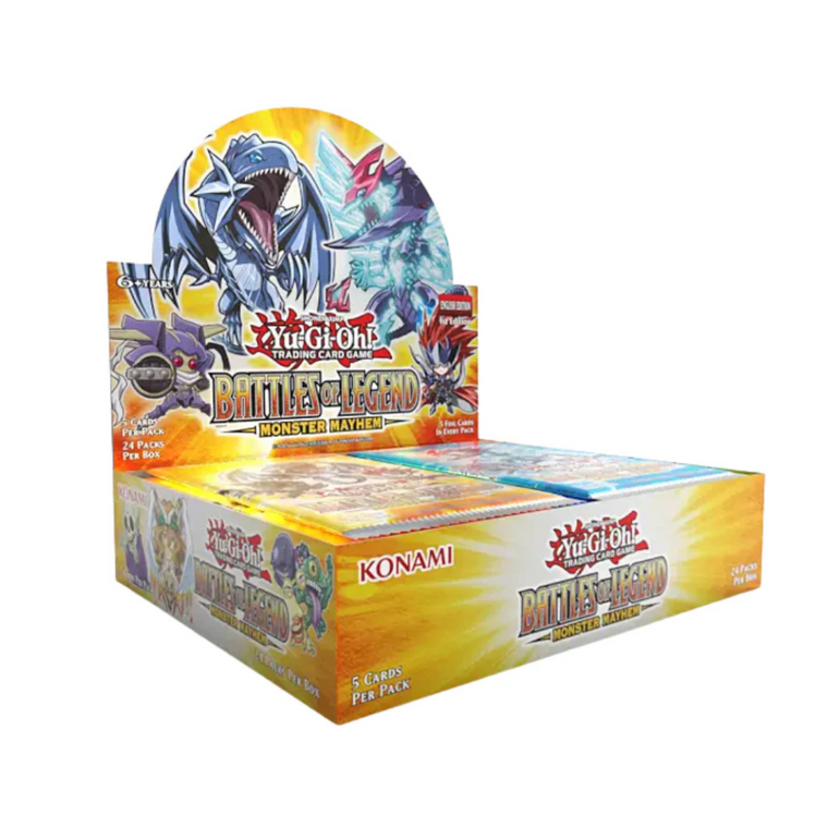 Yugioh - Battles of Legend - Monster Mayhem Booster Box - 1st Edition (Pre Order)