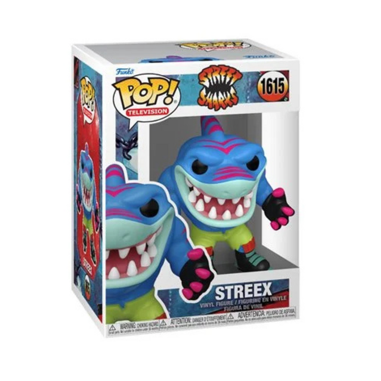 Street Sharks Streex Funko Pop! Vinyl Figure #1615