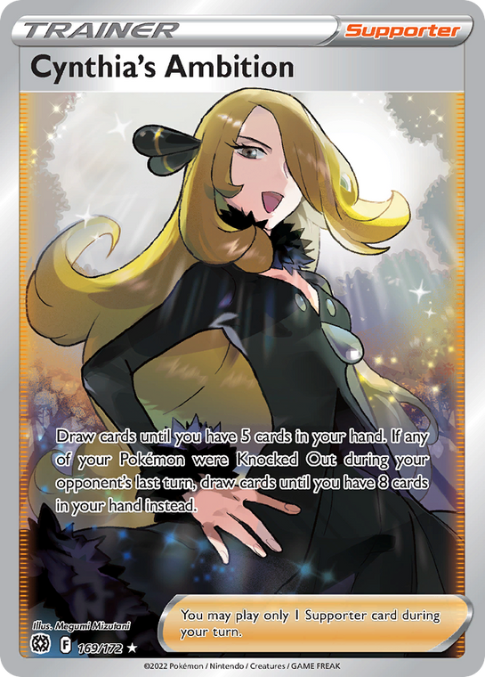 Cynthia's Ambition (169/172) Ultra Rare  Holofoil