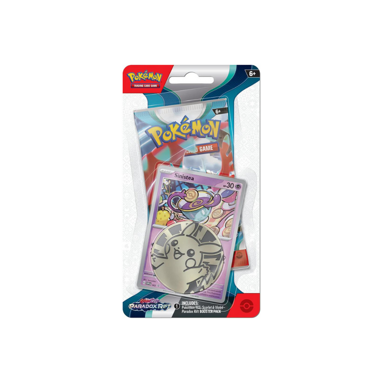 Pokemon - Scarlet and Violet - Paradox Rift - Checklane Blister - Sinistea
