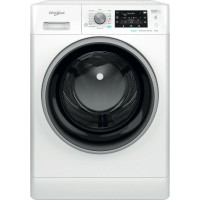 Whirlpool FFD 8489 BSV UK Washing Machine with 1400 rpm - White - Front shot