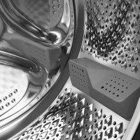 Beko WTIK72121 Washing Machine with 1200 rpm - White - Close up drum shot