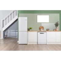 Bosch Series 2 50/50 Total No Frost Fridge Freezer - White - Fridge on kitchen shot