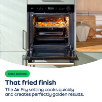 Hotpoint Built In Electric Single Oven - Stainless Steel - Air-Fry