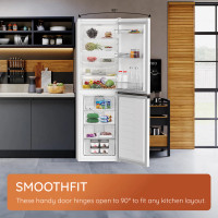 Hotpoint 60/40 Frost Free Fridge Freezer - Grey - Annotation - SmoothFit