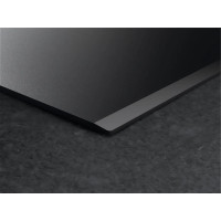 AEG SaphirMatt TO64IB00FZ 60cm Induction Hob - Matt Black - Close up bezel shot