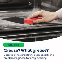 AEG 6000 SurroundCook Built In Electric Single Oven - Black - Catalytic