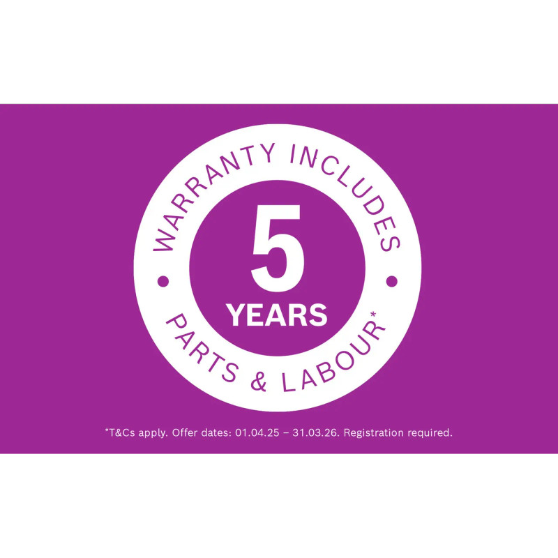 Bosch Series 2 50/50 Total No Frost Fridge Freezer - White - Annotation - 5yr warranty