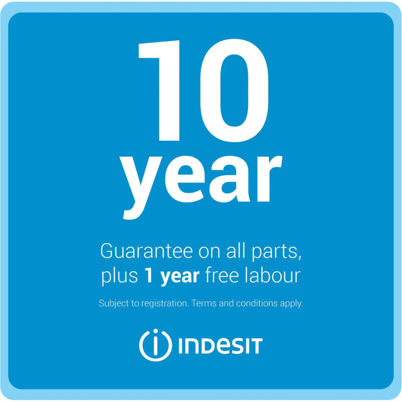 Indesit 70/30 Total No Frost Fridge Freezer - White - Warranty shot