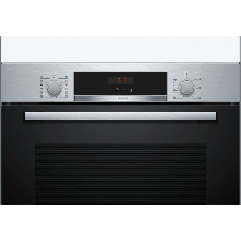 Bosch Series 4 Built In Electric Single Oven - Stainless Steel - Control panel shot