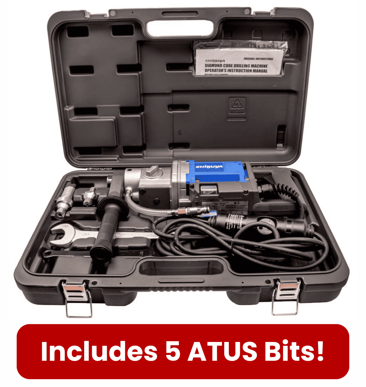 Starter Kit Blu-Drill HH1531 Handheld Core Drill | Shibuya Core