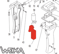 Weka DK12/DK13/DK16 Motor Switch