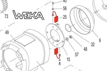 Weka DK12/DK13/DK16 Carbon Brush Set