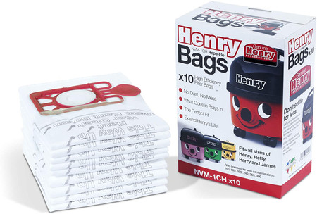 NaceCare Dry Henry Cannister Vacuum Replacement Bags (10-Pack)