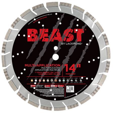 Beast Multi-Application Blade by Lackmond MAB121251_ Tools Direct USA