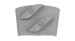 Husqvarna Elite-Grind EZ M Double Segment Grinding Shoes (Box of 3)
