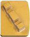 Core Prep Single Segment Extremely Hard Concrete Core-Lock Grinding Shoes (Box of 3) 00164_ Tools Direct USA
