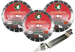 Core Cut Medium Hard Aggregate First-Cut Expert Blades Combo Pack 64149/57526x2_ Tools Direct USA