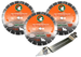 Core Cut Medium Aggregate First-Cut Expert Blade Combo Pack 64150/68407x2_ Tools Direct USA