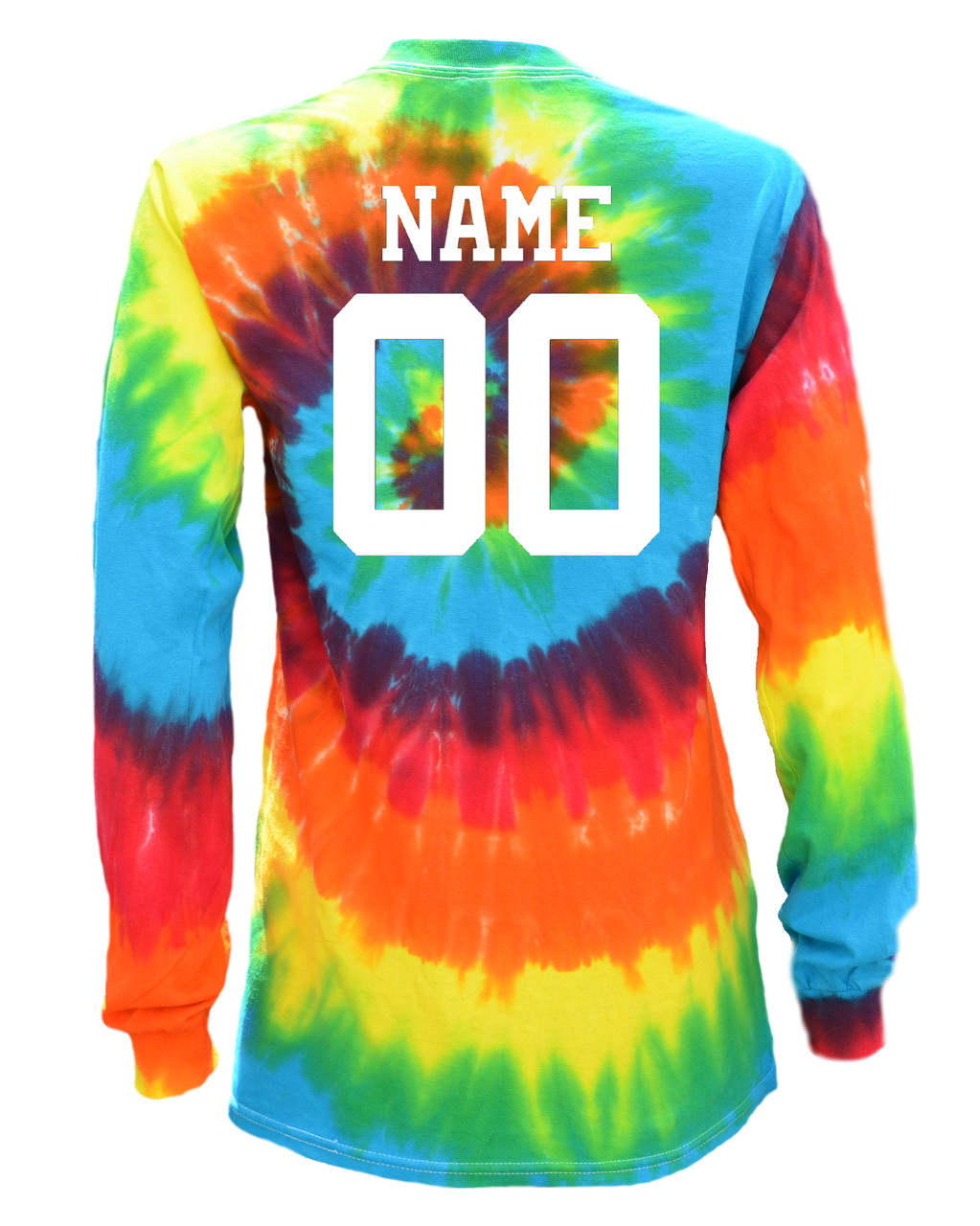 Custom Long-sleeve Basketball Shirt With Name & Number Long 