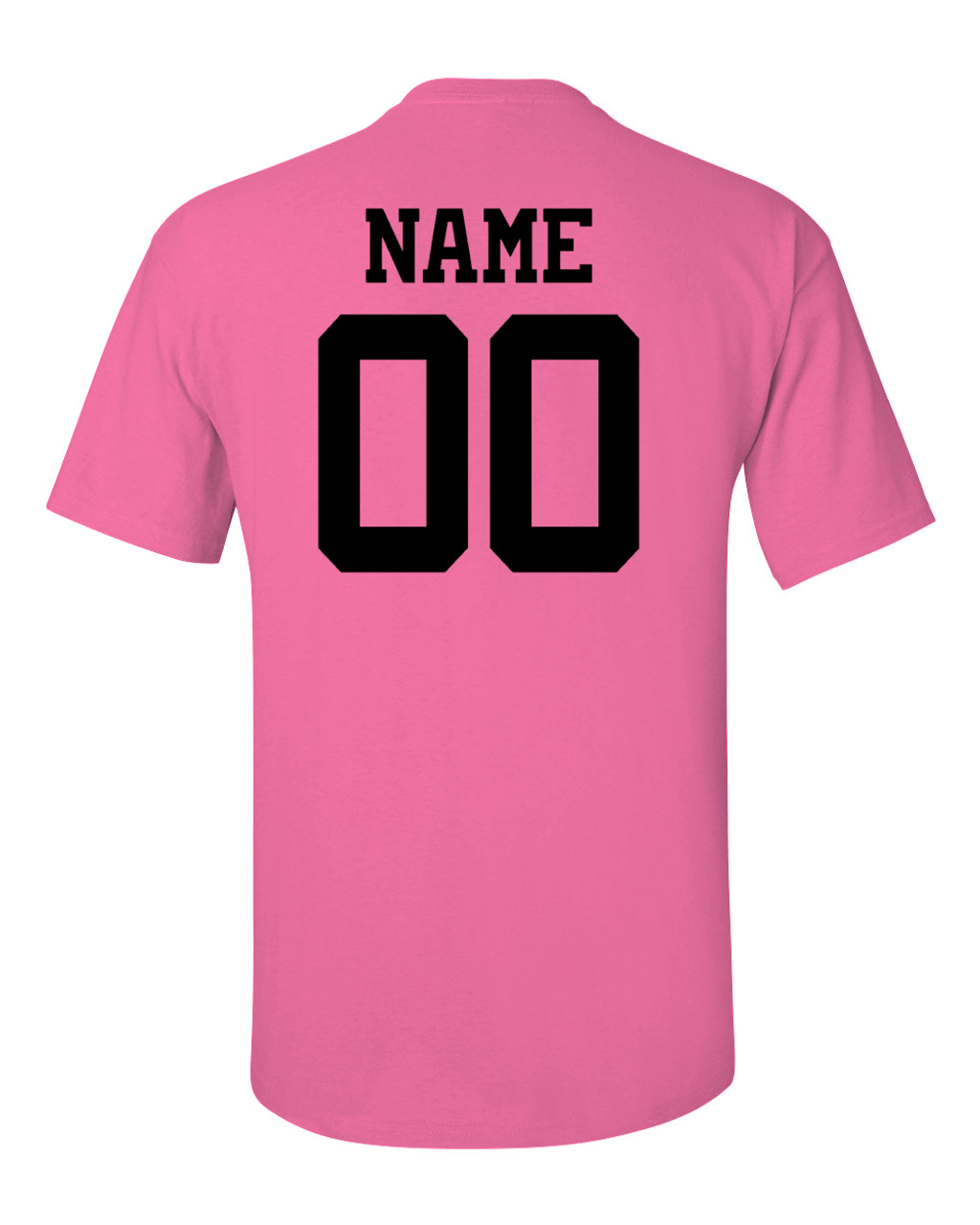 Little League Personalized T-Shirt - 10 / Light Pink