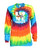Soccer Tie Dye Rainbow Long Sleeve "Love Soccer" Logo