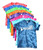 Ice Hockey Tie Dye T-Shirt "Stacked on Stick" Logo