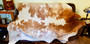 Brown and White Cowhide 6