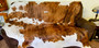 Tri Colored Cowhide 9