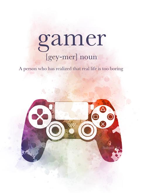 Gamer Definition Quote