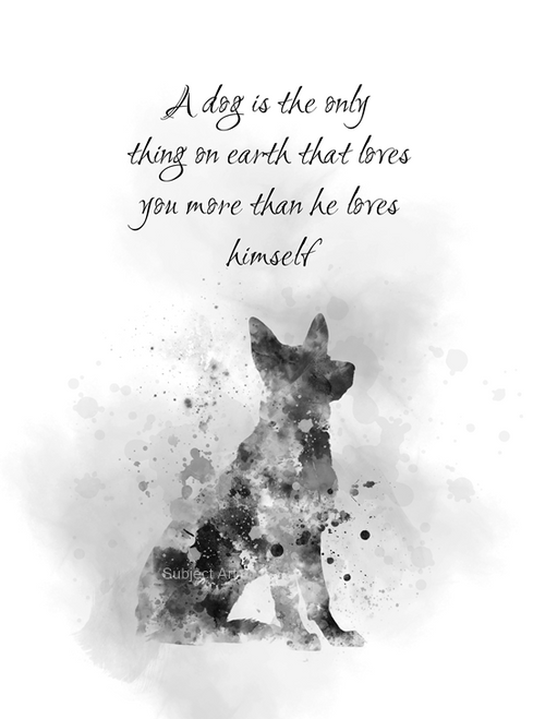 German Shepherd Quote