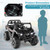 12V Battery Powered Electric Vehicle with Remote Control and 3 Speeds-Black - Color: Black D681-TQ10269US-DK