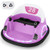 12V 360?° Ride on Bumper Car for Toddlers with Remote Control-Pink - Color: Pink D681-TQ10321US-PI
