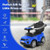 3 In 1 Ride on Push Car Toddler Stroller Sliding Car with Music-Blue - Color: Blue D681-TY327904NY