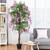 6-Feet Artificial Wisteria Silk Indoor-Outdoor Tree-1pieces - Color: Green D681-HW59517
