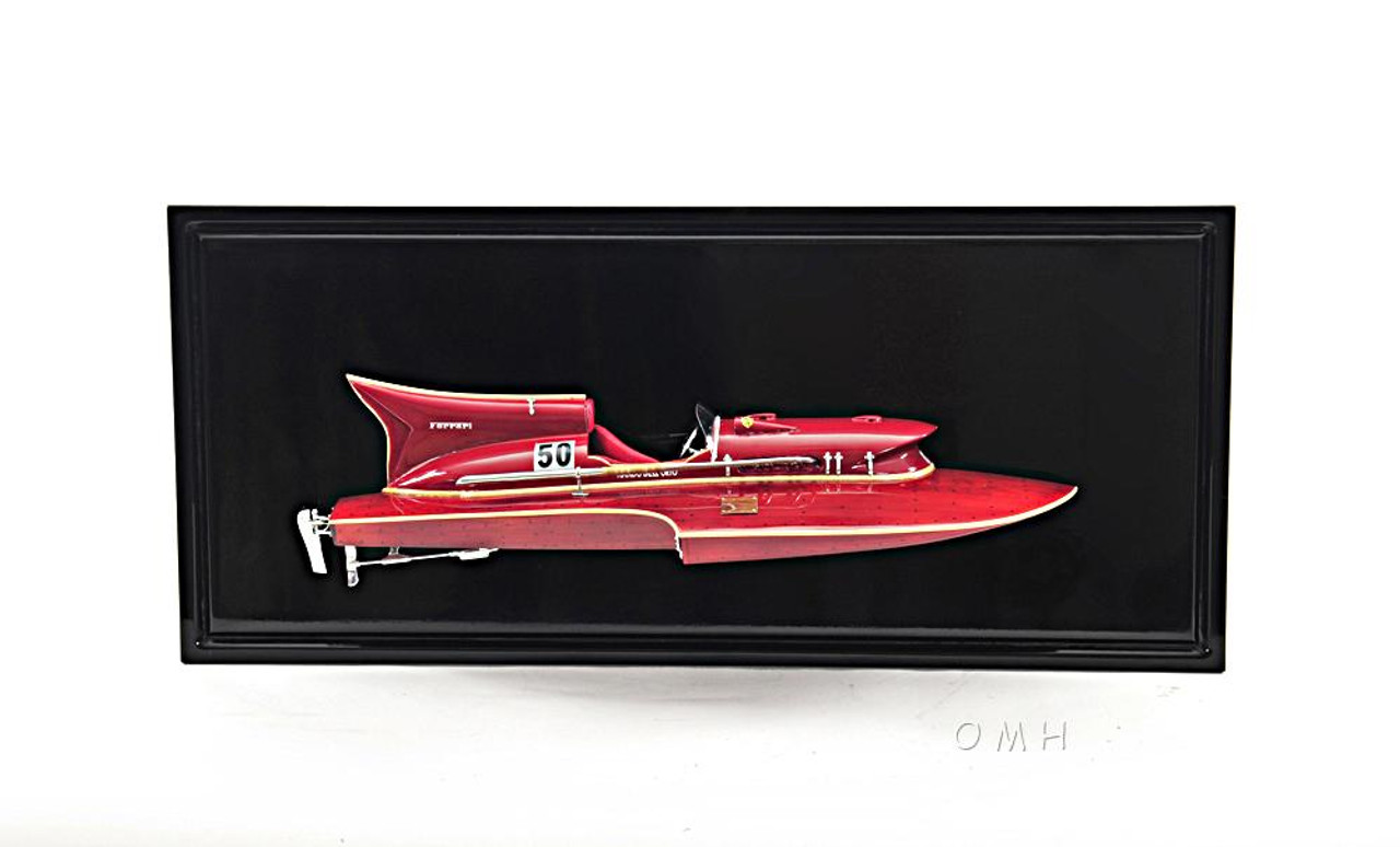 Old Modern Handicrafts Handicrafts Ferrari Hydroplane Collectible 
