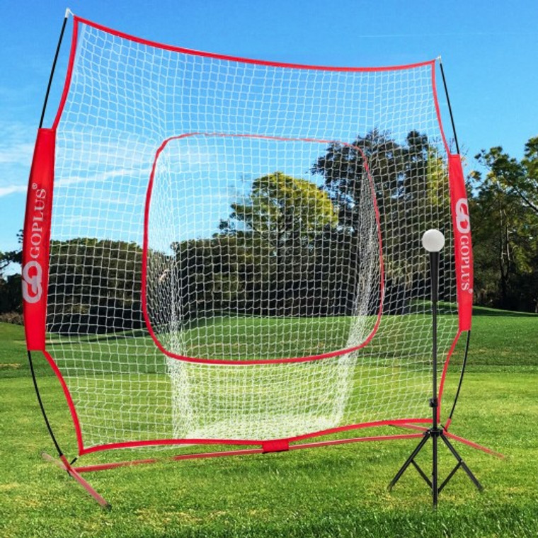 Portable Practice Net Kit With 3 Carrying Bags -Red SP37425RE