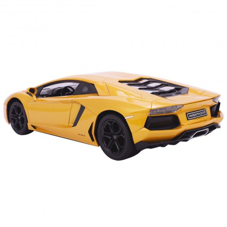 1:14 Lamborghini Aventador Lp700-4 Radio Remote Control Rc Car Yellow New-Yellow TY314486YE