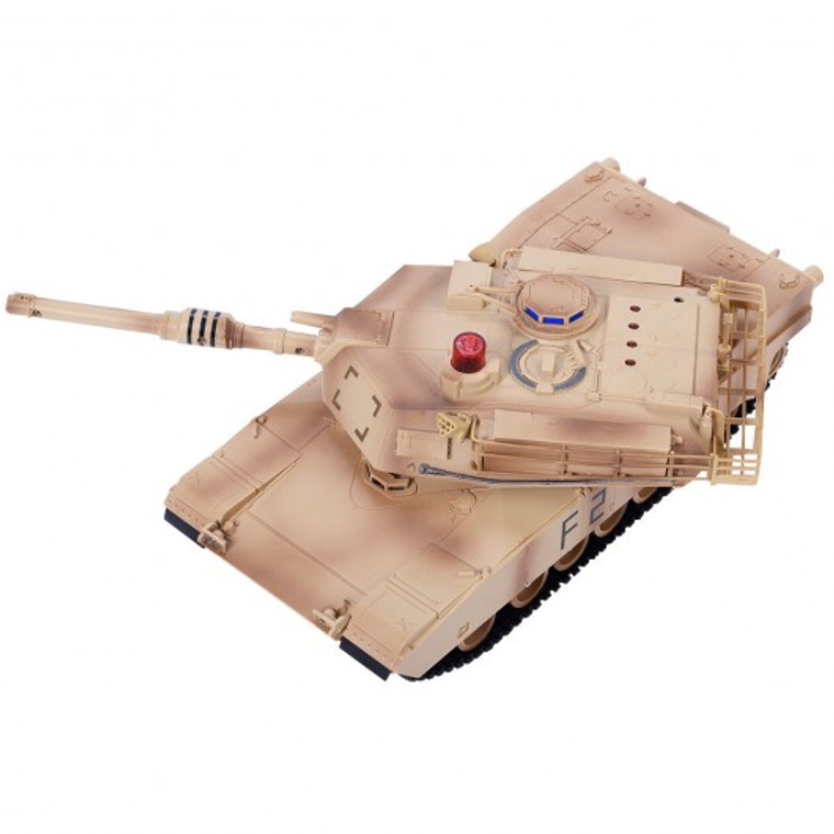 1:14 Mia2 Abrams Militarytank With Remote Control-Light Yellow TY536719LTYE
