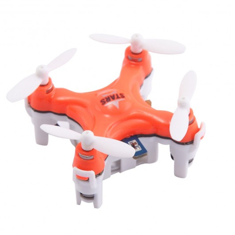 360° Cx-Stars 2.4G 4Ch 6 Axis Rc Mini Quadcopter Ufo Remote Control W/Led Light-Red TY543025OR