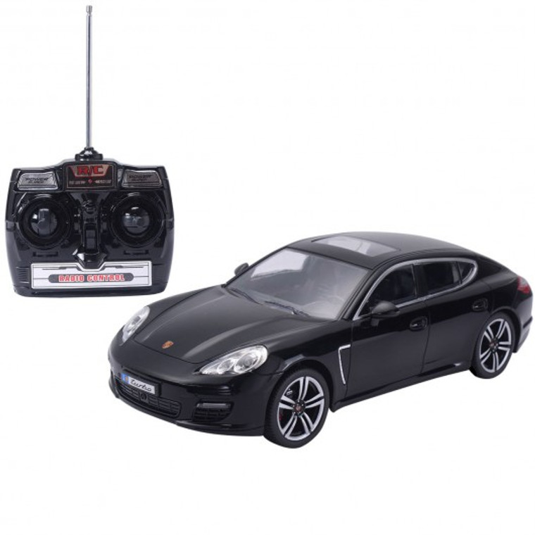 1:14 Porsche Panamera Licensed Electric Radio Remote Control Rc Car W/Lights-Black TY296413BK