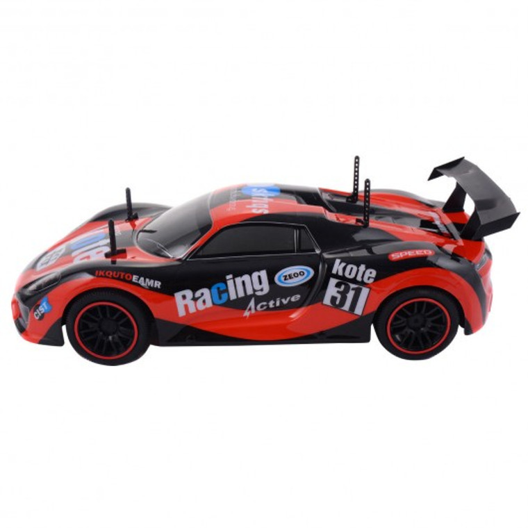 Red 1:10 2.4G 4Ch Rc Super High-Speed Racing Car Radio Remote Control Vehicle TY564024