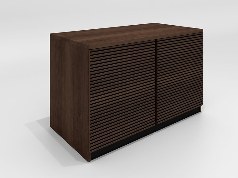 47" Base Storage Cabinet In Brazilian Cherry Wood With A Cognac Finish TANGO-47OFS By Furnitech