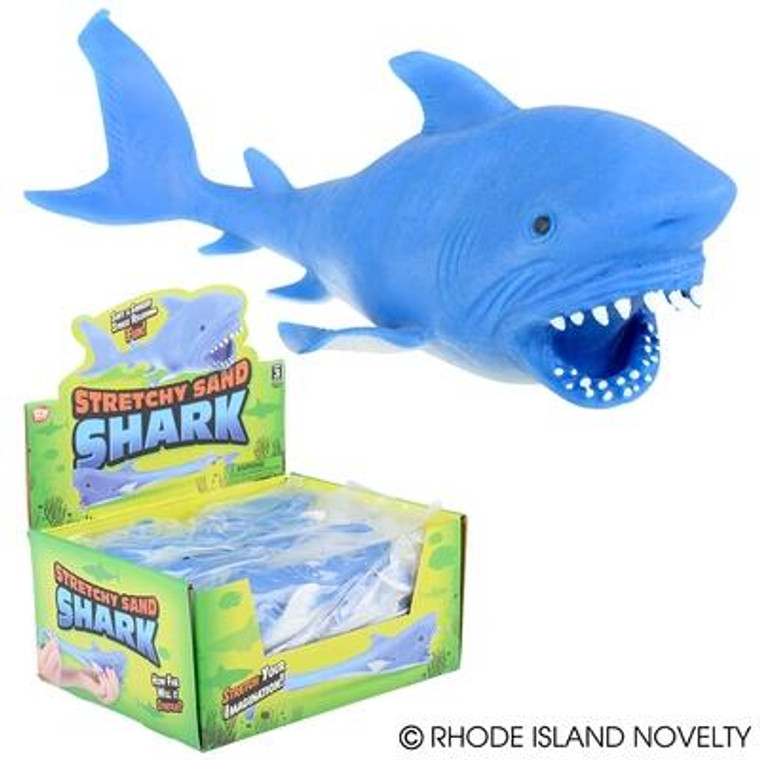 7" Stretchy Sand Shark PASTSSH By Rhode Island Novelty
