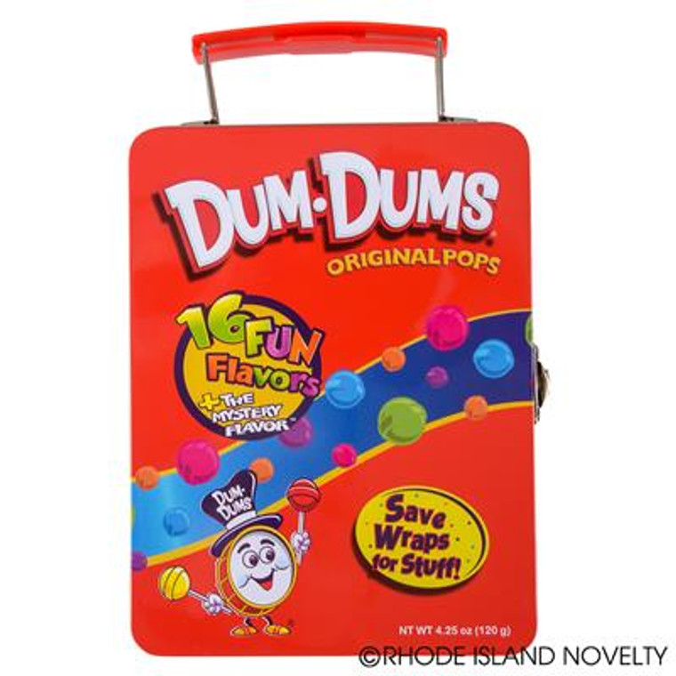 Dum Dums Lunch Box ZYLBDUM By Rhode Island Novelty