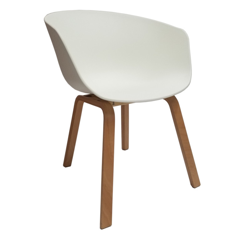 Shen Odger Dining Chair, White FMI10276-WHITE By Fine Mod Imports