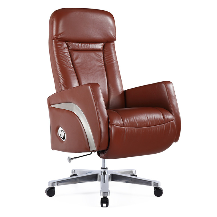 Mason Office Chair Recliner, Brown FMI10290-BROWN By Fine Mod Imports