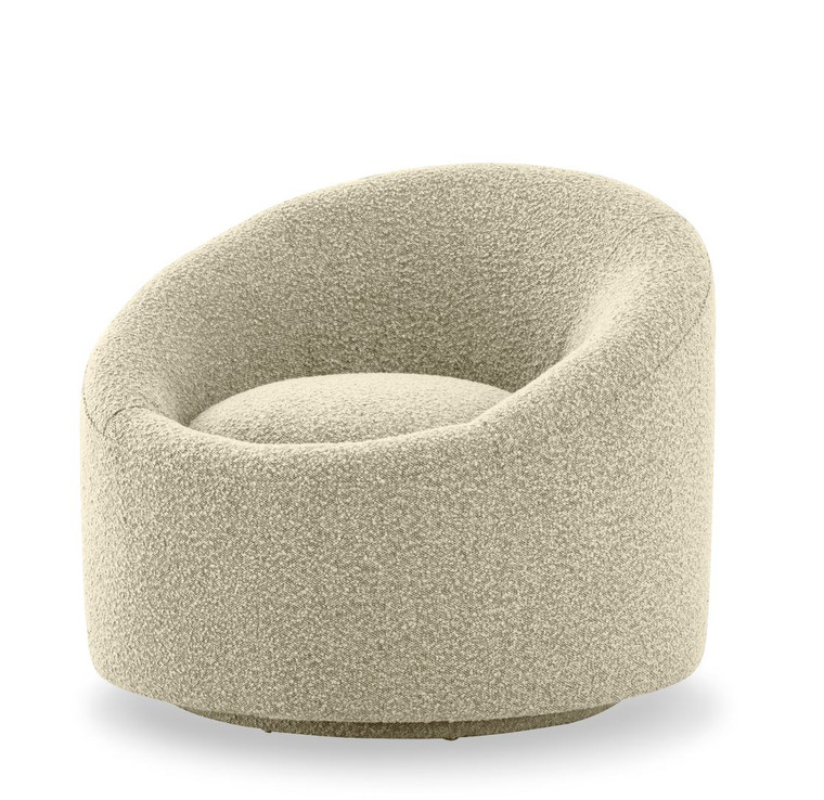 VIG Furniture VGODZW-993-BGE-CH Modrest Frontier - Glam Beige Fabric Accent Chair