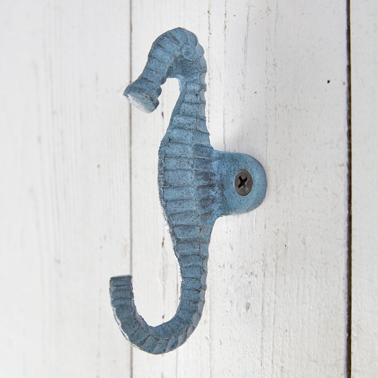 CTW Home Cast Iron Seahorse Hook (Pack Of 2) 370718