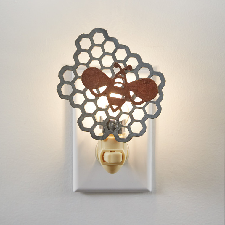 CTW Home Honeycomb And Bee Night Light (Pack Of 4) 370759